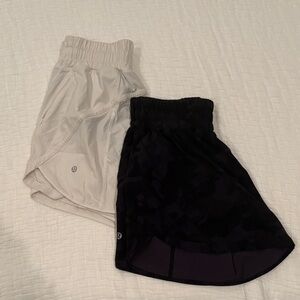 SET OF 2: Lululemon Athletica Track That High-Rise Lined 5” Shorts